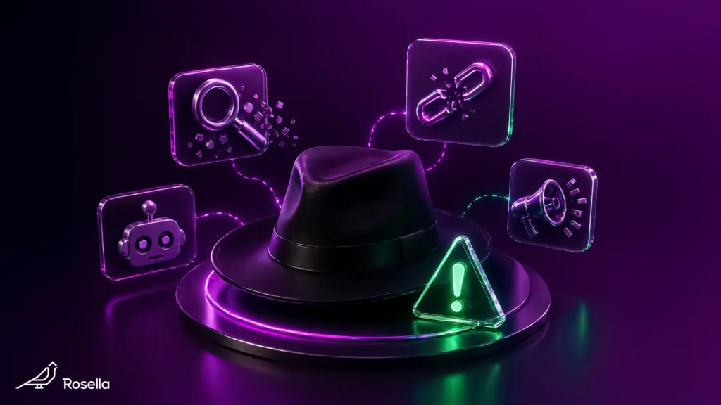 ممارسات القبعة السوداء التي يجب أن تحذرها في 2025 Black Hat SEO Practices